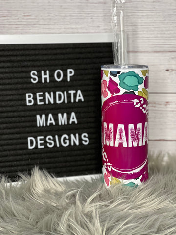 Leopard Mama Tumbler RTS