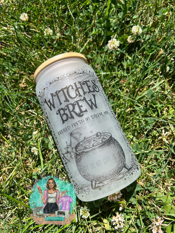 Witches Brew Frosted Beer Can